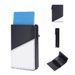 Baellerry's new card bag men's color contrast side push RFID aluminum box card holder neutral thin anti-magnetic card holder_voghion.com