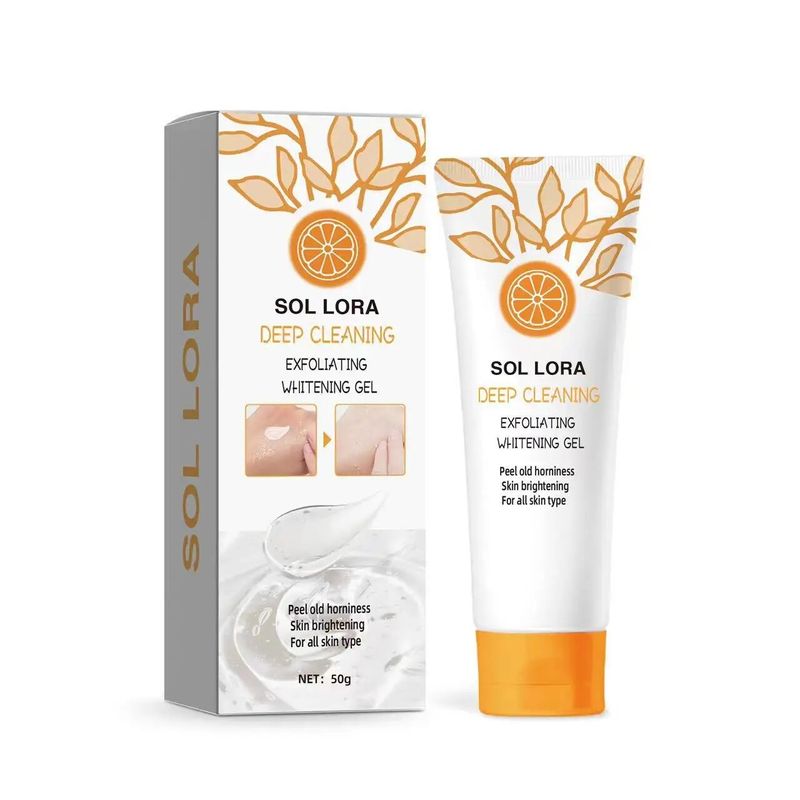 Poren, Orange reinigen aufhellen, bleichen, warme Mitesser und Peeling-Gel_voghion.com