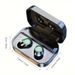 2024 Triple-Screen Smart Wireless Earbuds - Advanced Digital Display, Stylish Mirror Design, Fast Wireless Charging, Long-Lasting Phone Backup Battery_voghion.com
