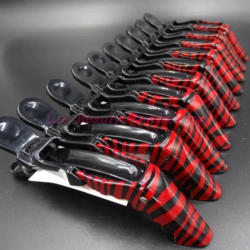 Clip di coccodrillo per capelli professionali Strumenti per lo styling del barbiere Accessori per clip di estensione per taglio del salone Spedizione gratuita_voghion.com