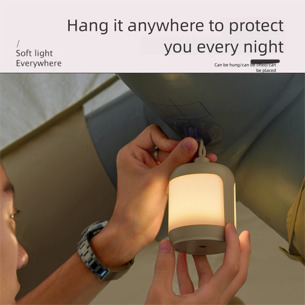 New Mini Outdoor Camping Atmosphere USB Rechargeable LED Super Bright Lighting Tent Light Portable Table Lamp_voghion.com