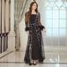 Spring And Summer New Women's Diamond Elegant Temperament Robe Dress_voghion.com