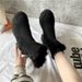 Large size thick warm snow boots for women winter new boots for women cotton shoes for women zipper plus cashmere cotton boots_voghion.com