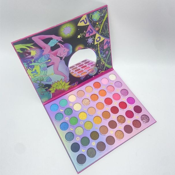 Makeup Sets IGOODCO New 48 Color Eyeshadow Palette Matte Pearlescent Earth Color Stage Makeup Palette Only Exported_voghion.com