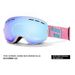Children's Boys And Girls Large Lens Youth Double Layer Anti-Fog Snap-On Prescription Ski Snow Goggles_voghion.com