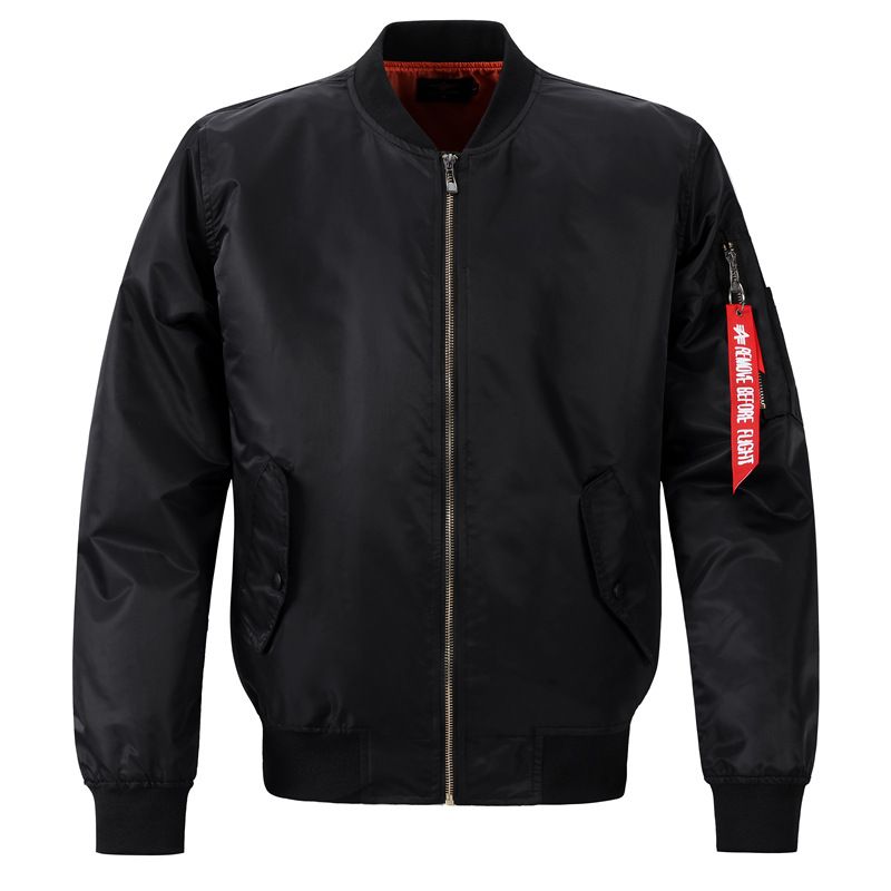 8807 Große Größe Herren Sportbekleidung Casual Stehkragen Herrenjacke Herren Baseballjacke_voghion.com