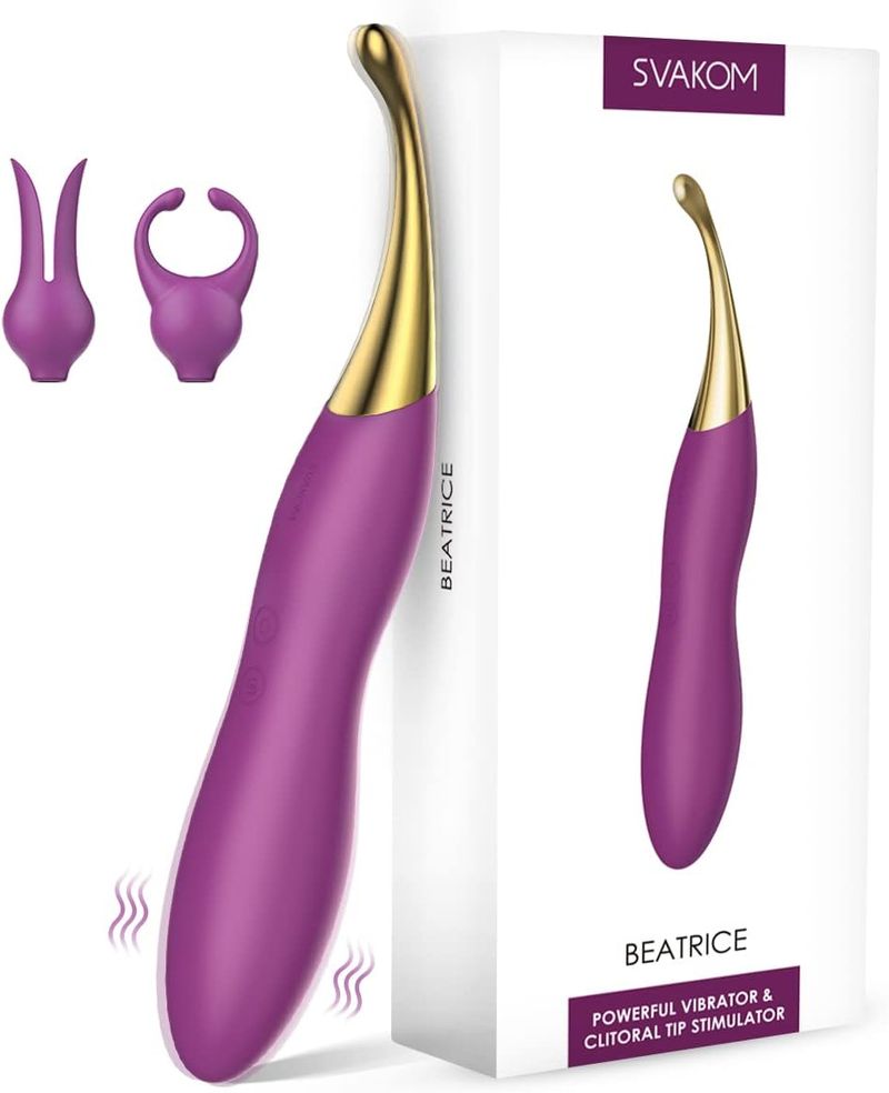 Klitorisvibrator, Sexspielzeug für Frauen – SVAKOM weibliche Squirting-Vibratoren, Klitoris, G-Punkt, Dildo, Nippelstimulator, Analvibrator – Hochfrequenz, persönlich_voghion.com