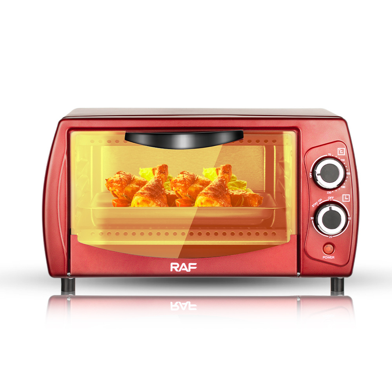 Forno elétrico doméstico transfronteiriço padrão UE RAF 14L Mini forno de ar multifuncional para fazer pão e bolos_voghion.com