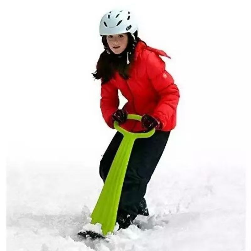 Adult Children Thickened Wear-Resistant Snowboard Folding Portable Ski Sheet Outdoor Sled Car_voghion.com