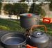 Forniture Set di pentole da campeggio con colorate pentole portatili da esterno con gancio rapido in saldo per 2-3 persone_voghion.com