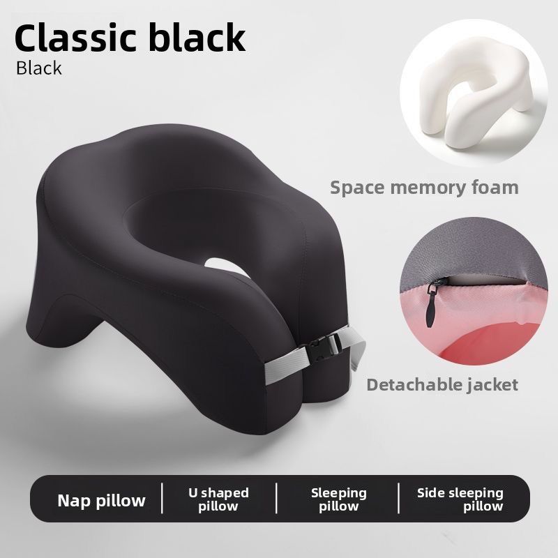 Memory Foam Travel Multifunctional Office U-Shaped For Adults And Students Nap Pillow Hebei_voghion.com