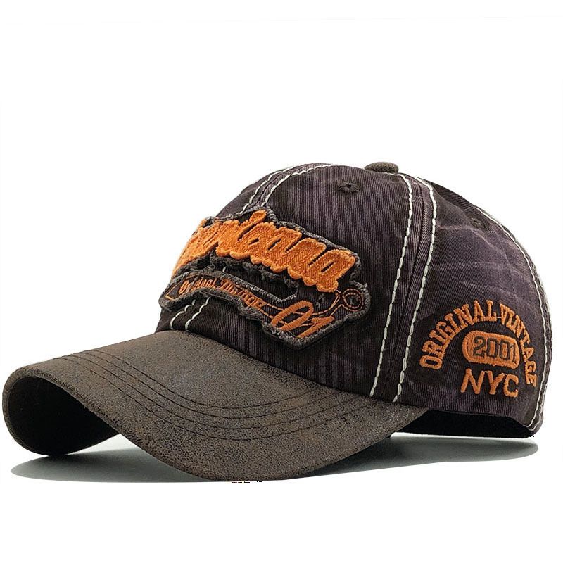 Cappello da baseball da uomo estivo e autunnale, con esplosione del commercio estero, lavato, da uomo e da donna, casual, parasole, da pesca_voghion.com