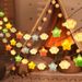 Whimsical Cloud & Star LED String Lights For Bedroom, Camping, Party Decor – USB/Battery Powered, Warm White & Multicolor Options"_voghion.com