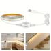 2835 LED Strip Lights With Turtle Shell Design, 5V Motion Sensor Cabinet Lights, Waterproof TV Backlighting, Warm White/Cool White_voghion.com