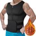 Vidukļa trenažieris Vīriešu sviedru veste treniņu topi Formēšanas krekls Kompresijas krekls Novājēšanai Apakšveļa Body Shaper Tauki_voghion.com