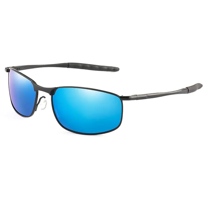 Fashion Brand Men Polarized Sunglasses Male Metal Square Driving Sun Glasses UV400 Sunglass Shades gafas de sol_voghion.com