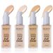Face Foundation SHCOETY Moisturizing Concealer Oil Control Liquid Foundation Is Easy To Color Without Fading, Long Lasting Nude Makeup, Clear BB Cream_voghion.com