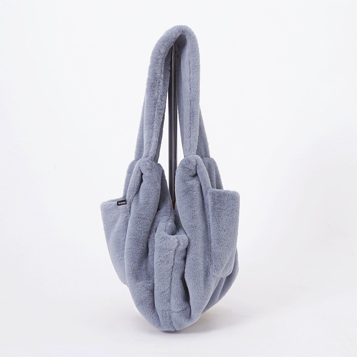 Portable Single Shoulder Handheld Small Rabbits, Convenient For Outdoor Use, Fashionable Solid Color Pet Bag_voghion.com