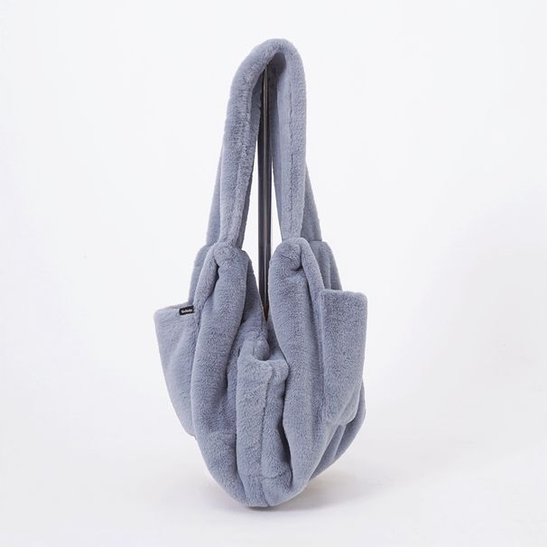 Portable Single Shoulder Handheld Small Rabbits, Convenient For Outdoor Use, Fashionable Solid Color Pet Bag_voghion.com