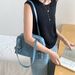 Oil-Waxed Leather Women's Small Square Bag 2025 New Large Capacity Commuter Shoulder Bag_voghion.com