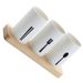 Flatware Organizer With Wood Base Cutlery Utensil Holder Spoons Forks Chopsticks Storage Rack For Kitchen Countertop_voghion.com