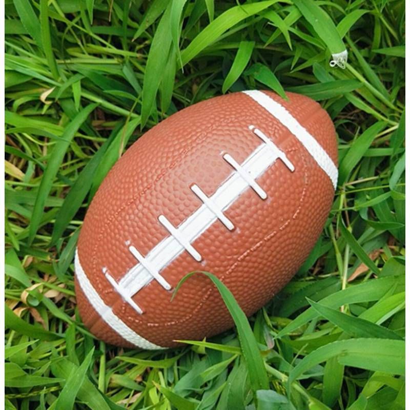Blødt læder nr. 3 Pu Rugby fodbold til børns undervisningsspil_voghion.com