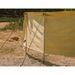 Outdoor camping, barbecue, cloth, wall, flame-retardant enclosure, windproof board, array , fire burning military_voghion.com