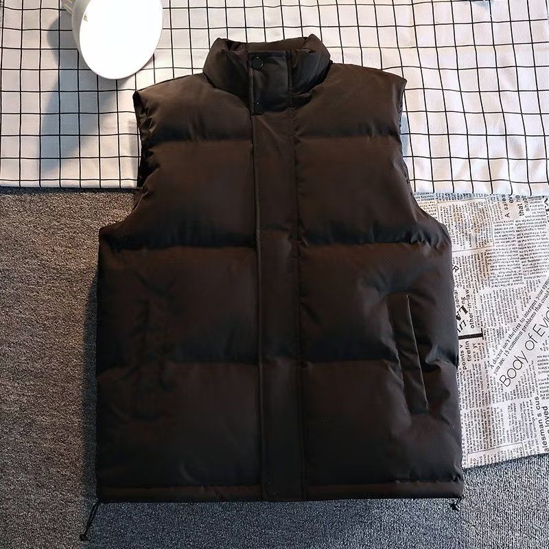 Piumino da uomo, stile trendy per autunno e inverno, giacca ampia e spessa in taglie forti, versione coreana casual versatile_voghion.com