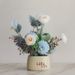 Fiori artificiali e secchi, vasi in ceramica, vendita calda, un pezzo, piccoli fiori artificiali, piante in vaso, fiori di simulazione, decorazioni e ornamenti_voghion.com