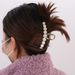 Pearl for Women's Back Head Spoon Claw Large Water Diamond Shark Hair Clip and Elegant Headwear_voghion.com