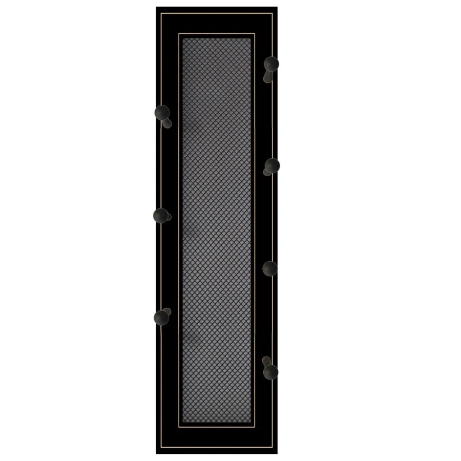 Tazza con stampa pronta da appendere di Rack Dr Frame, con cornice nera, per 4U, 7 pioli alla moda_voghion.com