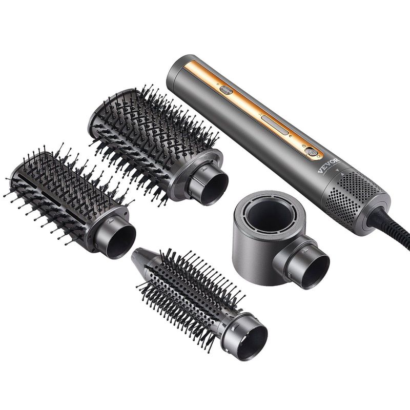 VEVOR Hair Dryer Brush 4-in-1 Professional Multi Hair Styler For Drying Curling_voghion.com