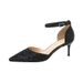 6692-2 Neue Brautjungfernschuhe in Übergröße, Pailletten-Sandalen für Erwachsene, einriemig, geschlossene Zehenpartie, Kristall-High Heels_voghion.com