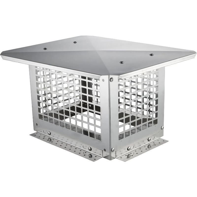 Practical Easy Toppled And Not Easily X Cap And 9 Cover Chimney Chimney Inst Accessories Inch Steel 13 304 Stainless Fireplace_voghion.com