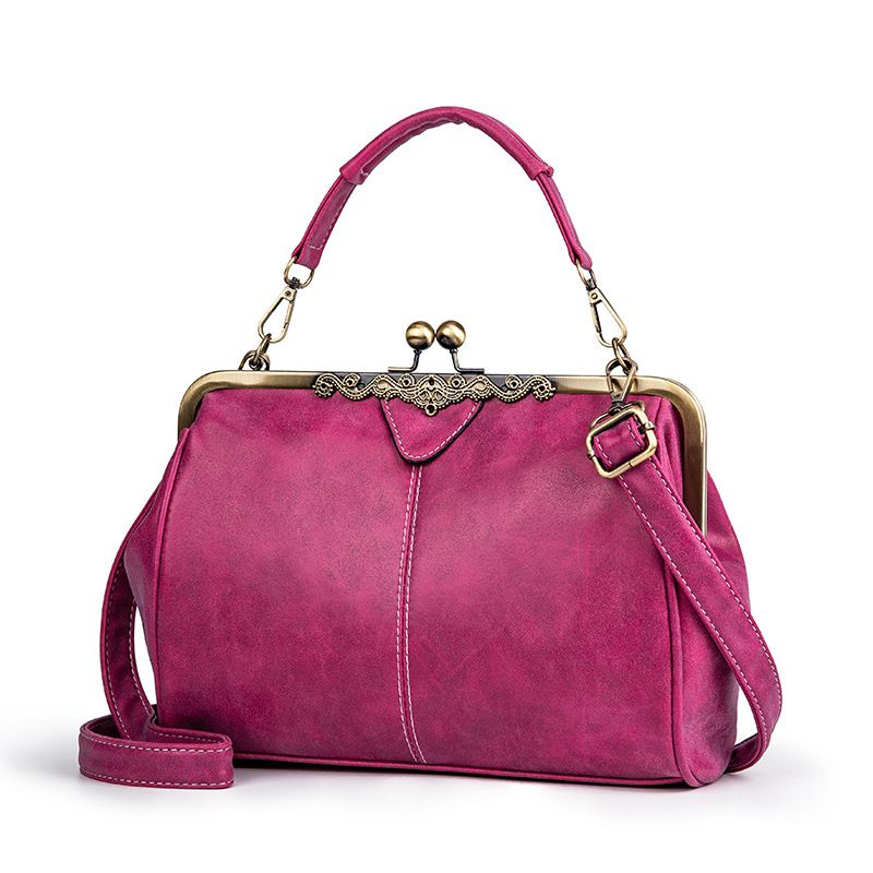 2025 Frühjahr/Sommer Neue Handtasche Tote Schulter Crossbody Damen Wildleder Clutch British Style Messenger Bag_voghion.com