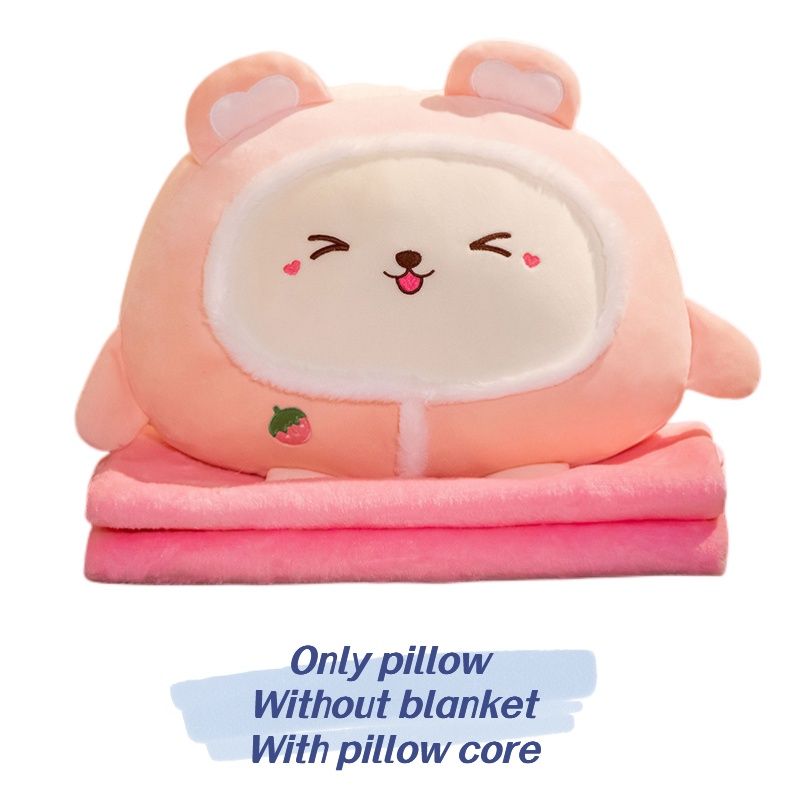 Plüschkissen mit Cartoon-Motiv für Büro, Auto und Freizeit, koreanischer Stil, weiche Baumwollfüllung, 40 x 40 x 20 cm_voghion.com