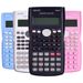 12-Digit Scientific Calculator D82MS - Multi-Function Calculator For School, College, Exams & Office (Blue/White/Pink/Light Blue)_voghion.com