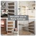 For Storage 4Pack Organizers Box Transparent Closet Storage 573QT 35.4'' Cabinets Storage Wide St Stackable And Folding Plastic_voghion.com