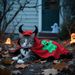 New Halloween Pet Dog Vampire Cloak Cat Cape Transformation Funny Costume_voghion.com
