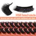 European And American Hot-Selling 10 Pairs Dense Fluffy False Realistic Multi-Layer Natural Long Curly Eyelashes_voghion.com