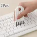 2Pcs Cleaning Brushes Keyboard Cleaning Brush Household Groove Gap Pointing Decontamination Cup Cover Brush Small Tool_voghion.com