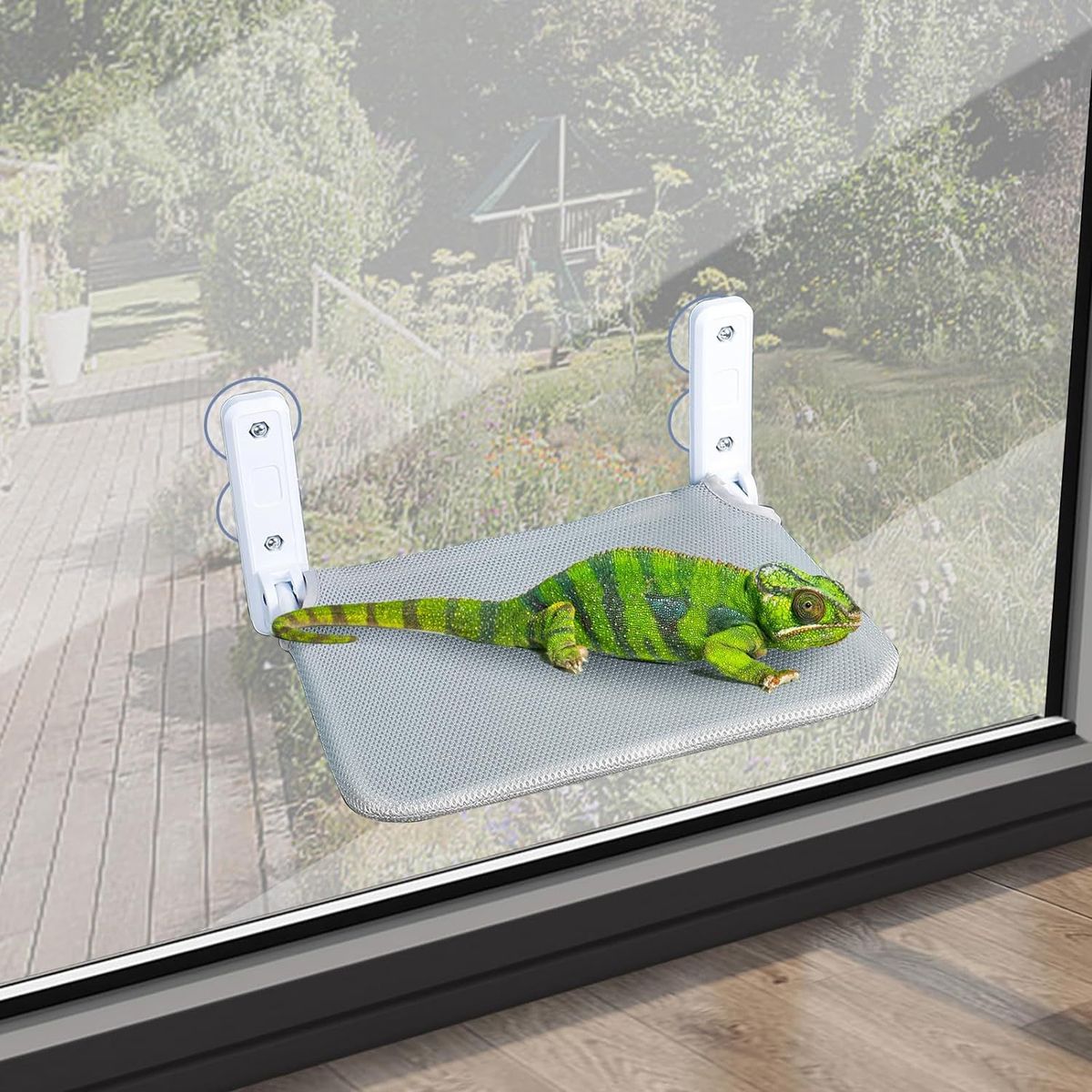 Reptile Snake Hamster Guinea Pig Summer Cooling Mesh Lizard Hammock_voghion.com