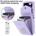 Z Flip6 Folding Crossbody Mobile Phone Case Card for Samsung Flip4 Creative Multifunctional Mobile Phone Protective Case_voghion.com
