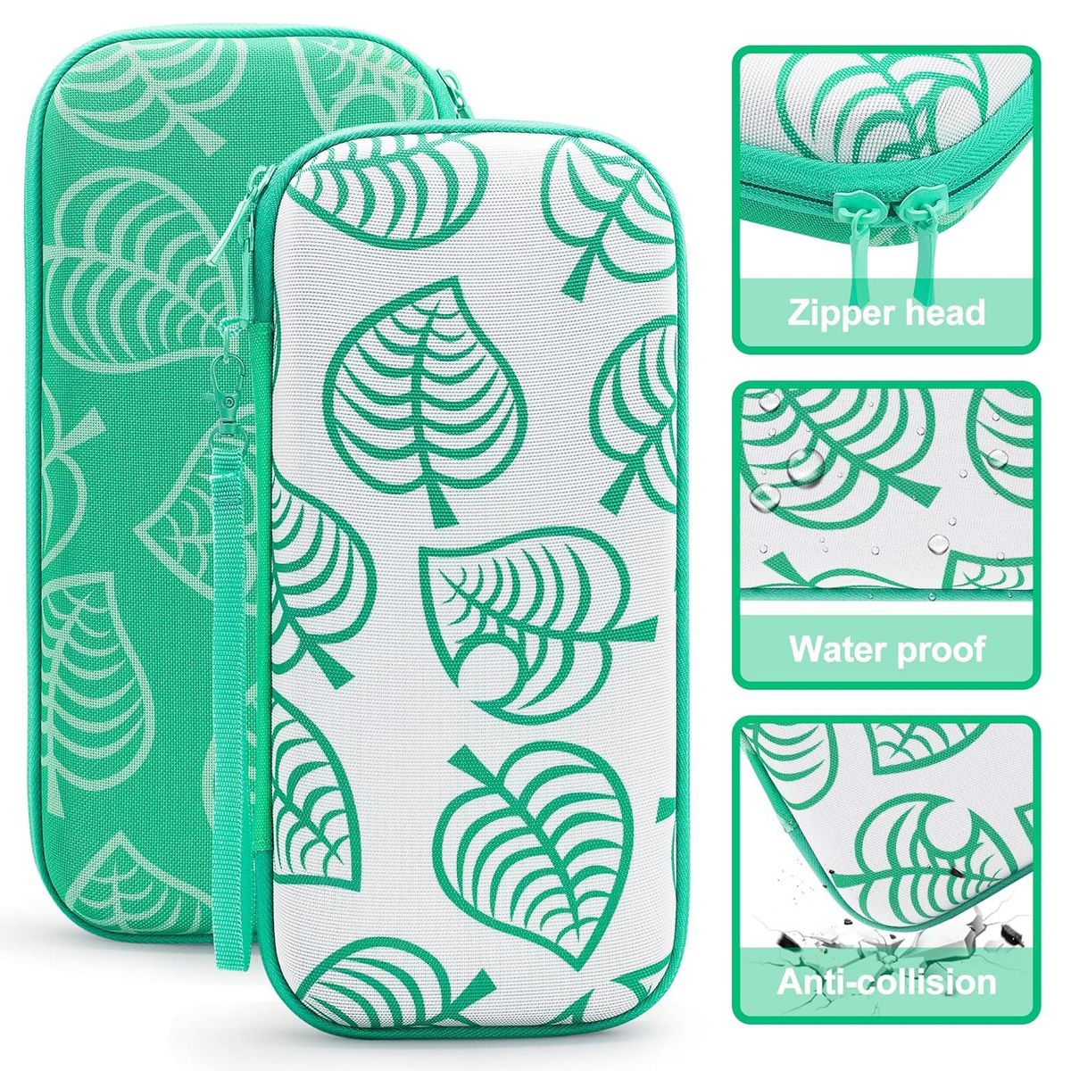 Custodia protettiva per SWITCH/OLED NS Game Theme Animal Crossing Custodia portaoggetti Pellicola protettiva portatile in vetro temperato Joystick_voghion.com