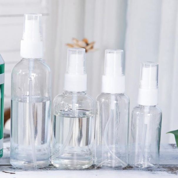 30/50/100ml kosmetická malá rozprašovací lahvička s cestovním rozprašovačem, průhledná lahvička s jemným rozprašovačem, kosmetické lahvičky s rozprašovačem_voghion.com