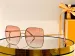 Womans Rosa sonnenbrille Korrektur rahmen goldene sonnenbrille mit Brief Anhänger modell Z1716-Z1719 Retro mode sommer_voghion.com