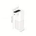 USB Rechargeable Touchless Foaming Hand Soap Dispenser - Sleek White & Blue, Easy-to-Use, Mercury-Free Plastic_voghion.com