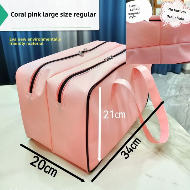 Dry Wet Separation Waterproof Bathing Fitness Swimming Wash Beach Bag Handheld Thickened Large Capacity New Model_voghion.com