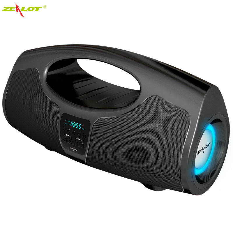Original ZEALOT P1 40W Powerful Wireless Bluetooth Speakers Super Bass Stereo Sound Portable Sound Box Subwoofer With Microphone For PC Phone_voghion.com