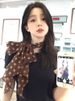 Mistakenly Mistaken For A Korean Drama Female Lead, Versatile Polka Dot Long Women's Beach Vacation Necktie, Scarf,_voghion.com